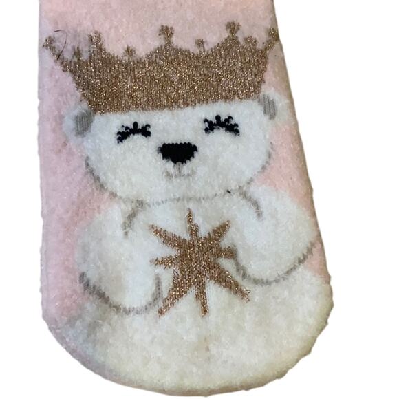 Bath & Body Works Pink Holiday Socks - Picture 4 of 7